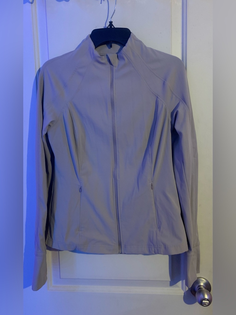 Avia Women's Light Gray Zip-Up Jacket